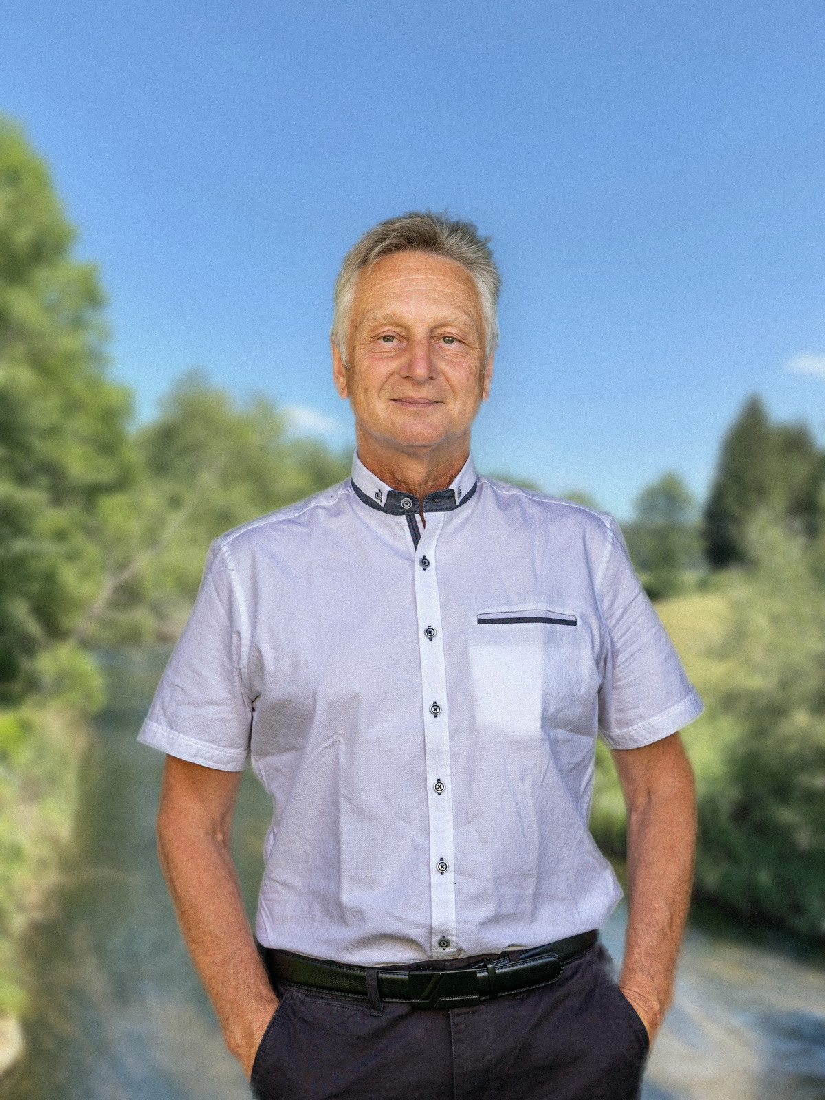 Manfred Ascher, Vorstandsmitglied des Fischereireviers Rohrbach